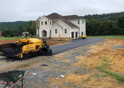 New Home Residential Paving