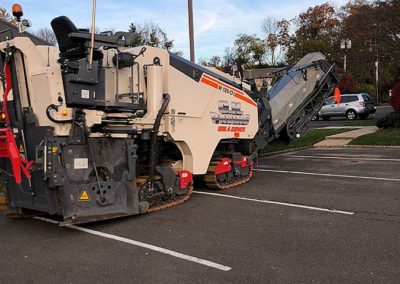 C.H. Paving – parking lot milling