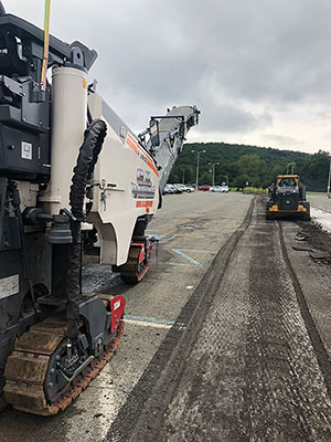 Road & Parking Lot Milling Services