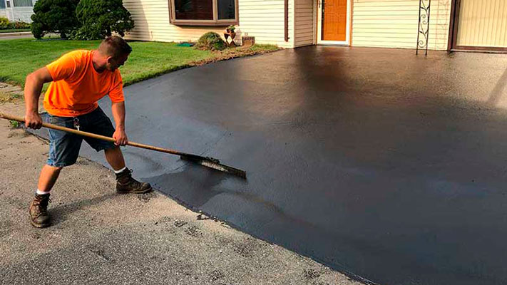 SEAL COATING Crack Filling | Commercial & Residential - asphalt paving contractor